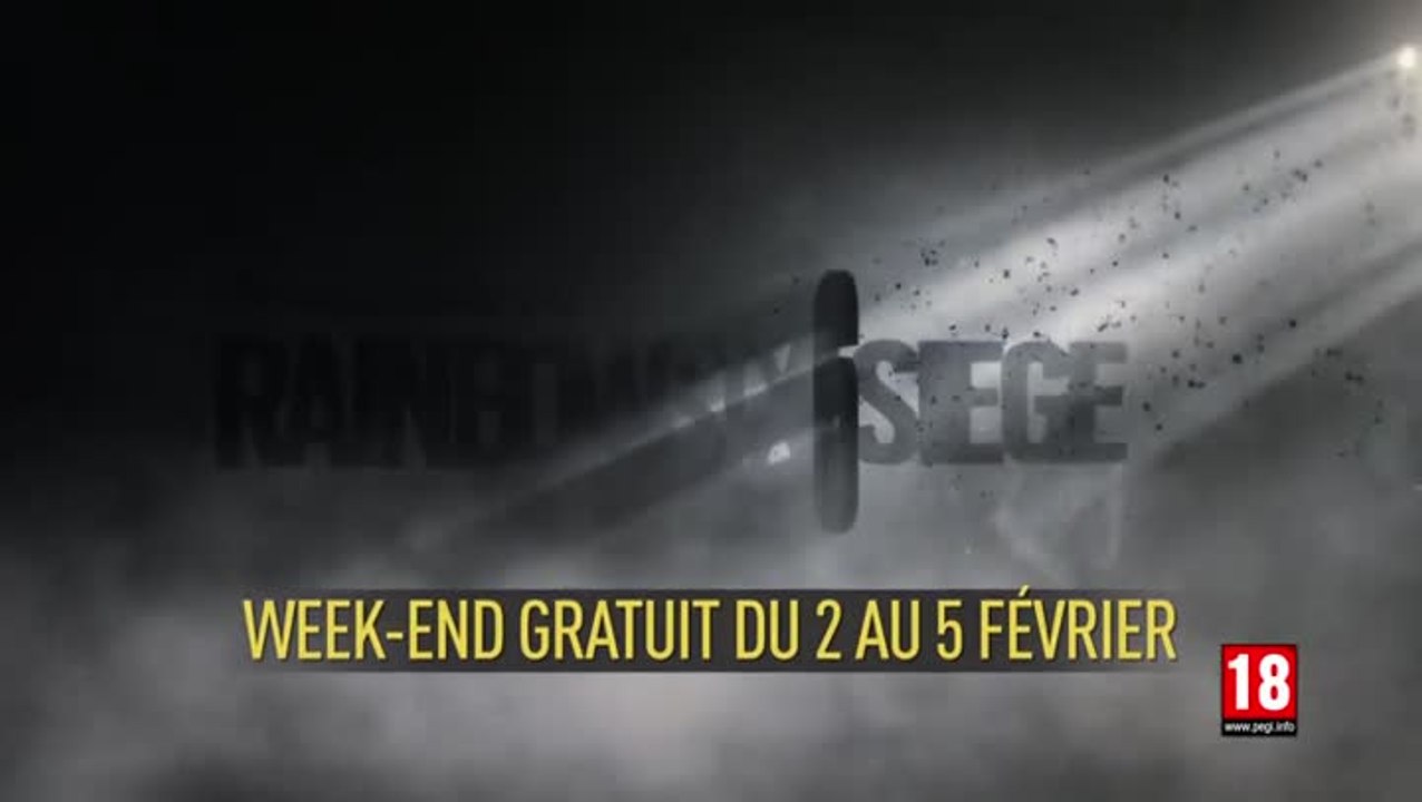 Tom Clancy's Rainbow Six Siege : week-end gratuit