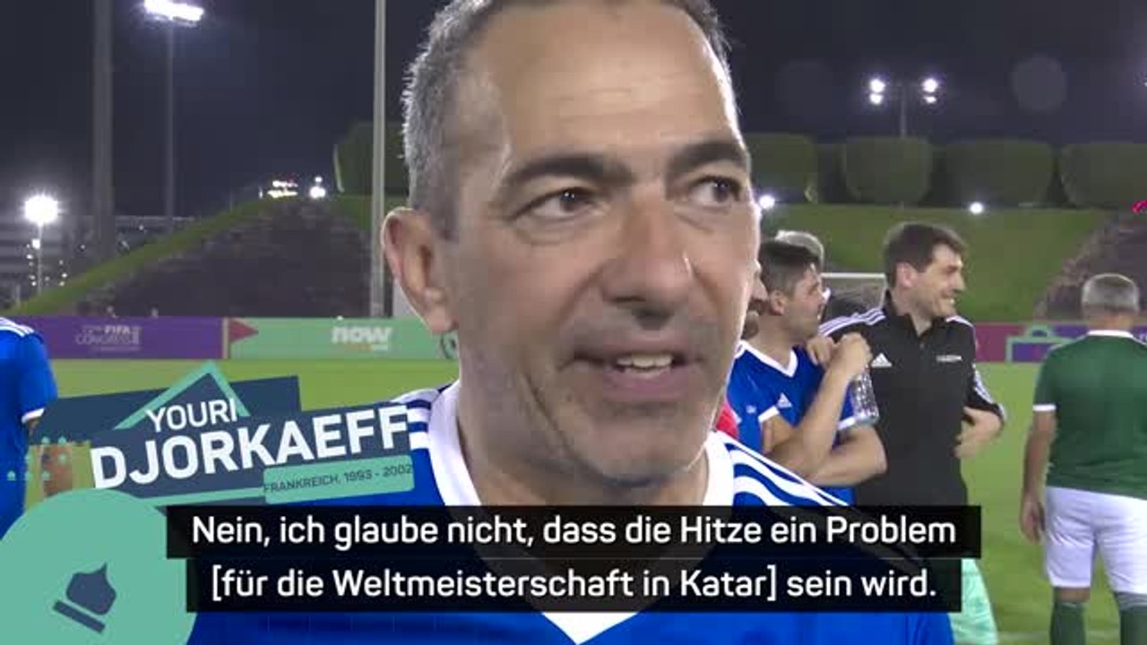 Djorkaeff zu WM in Katar: 'Hitze wird kein Problem'