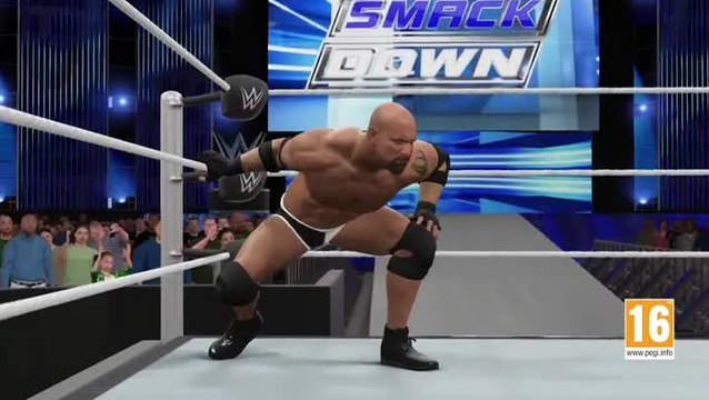 WWE 2K17 : Goldberg se lance sur le ring