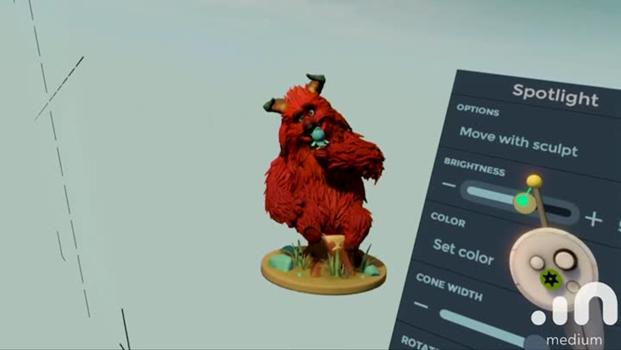 Oculus Medium : Apprenez à créer !