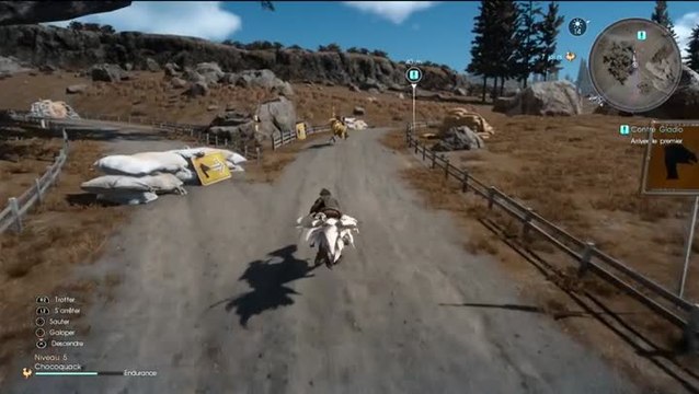 Final Fantasy XV : Tout est plus beau à dos de chocobo !