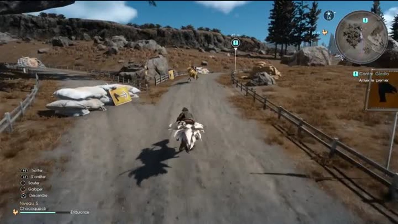 Final Fantasy XV : Tout est plus beau à dos de chocobo !