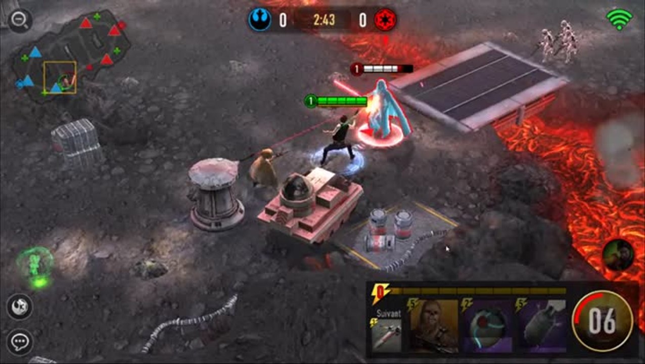 star wars force arena han solo