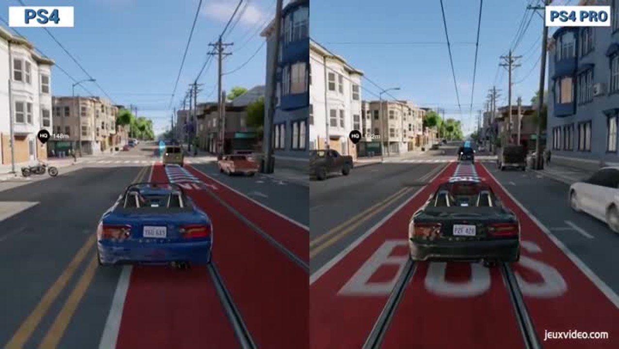 Versus : les versions PS4 et PS4 Pro de Watch Dogs 2 face à face