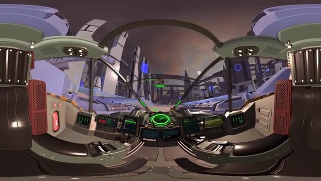 Battlezone - Entraînement contre des ennemis aériens