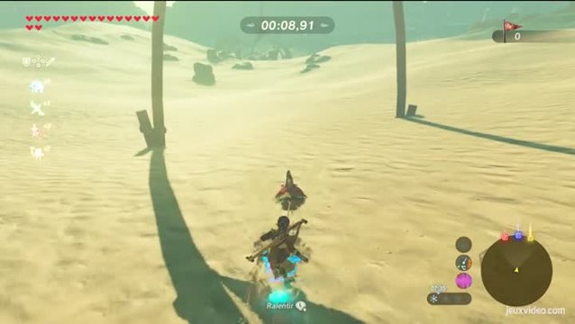 The Legend of Zelda : Breath of the Wild - Quelques mini-jeux en action