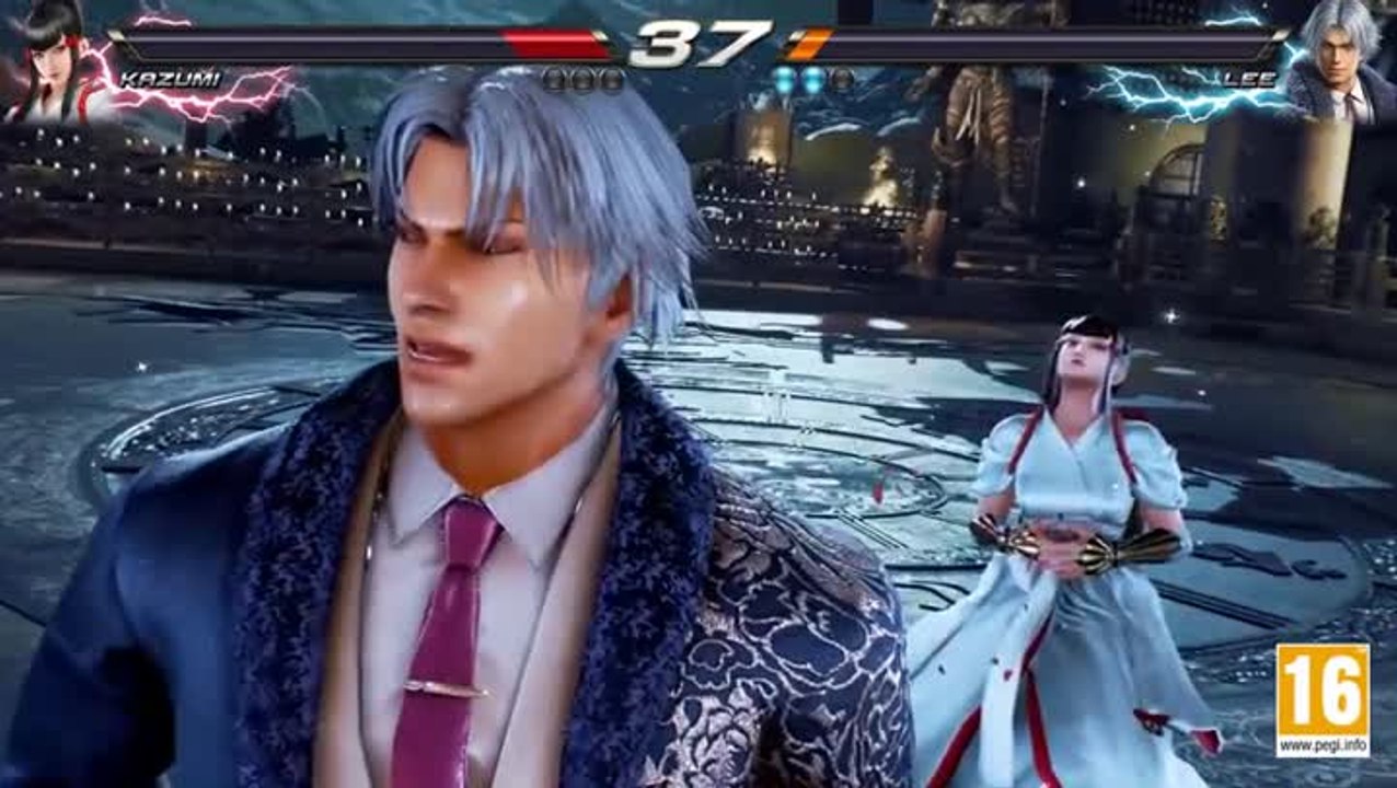 Tekken 7 - Kazumi VS Lee Gameplay