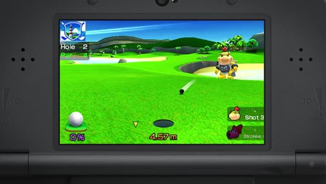Mario Sports Superstars Bande annonce Golf 3DS
