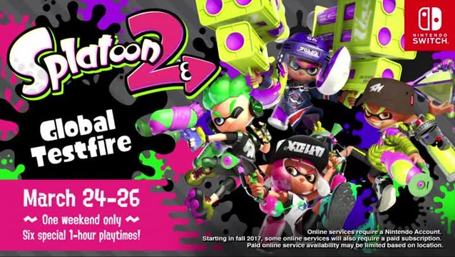 Splatoon 2 Global Testfire