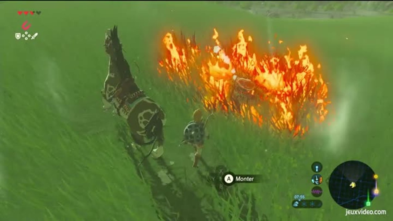 The Legend of Zelda : Breath of the Wild - Tentons d'attraper un cheval !
