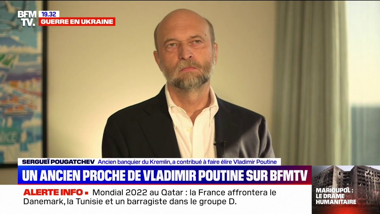 Sergueï Pougatchev, ancien banquier du Kremlin: "Les Russes sont unis, peut-être même davantage que ce qui était le cas par le passé"