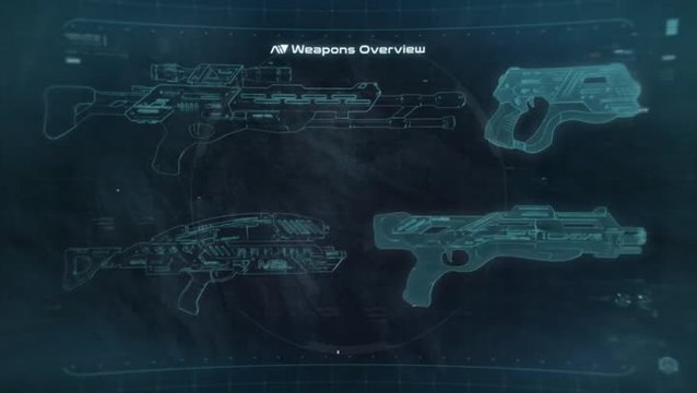 Mass Effect Andromeda Weapons Trailer