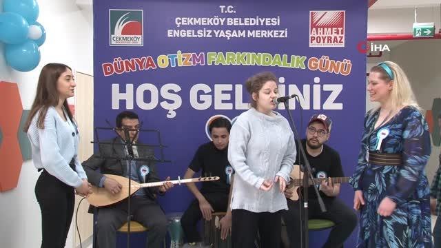 Otizm Farkındalık Günü Programı'nda doyasıya eğlendiler