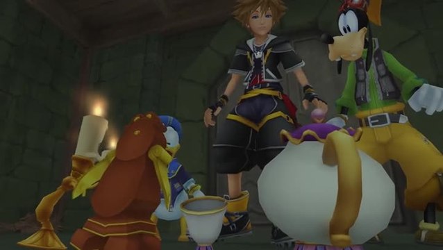 KINGDOM HEARTS HD 1.5 + 2.5 Remix Trailer Personnages et lieux