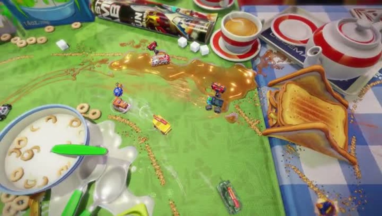 Micro Machines World Series : un trailer plein de frissons