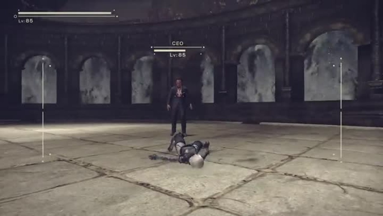 NieR Automata : Quand le président de Square Enix devient un boss