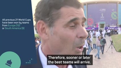Hierro plays down importance of World Cup group draw