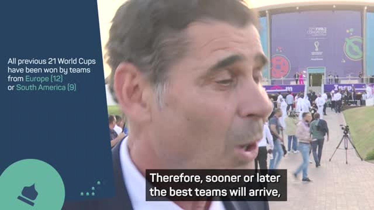 Hierro plays down importance of World Cup group draw