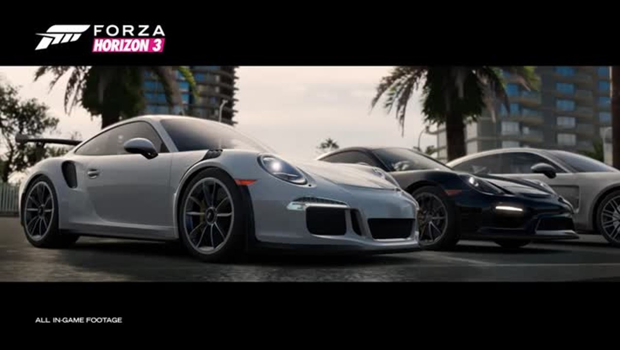 Forza Horizon 3 Porsche Car Pack