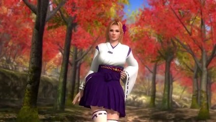 Dead or Alive 5 SHRINE MAIDEN COSTUME SET TRAILER