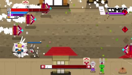 Ninjin : Clash of Carrots découpe tout sur son passage