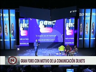 Vicepdte. Sec. de Comunicación expone el papel de la Revolución en esta era de la información