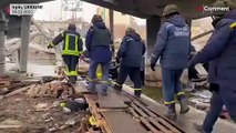 Zurückerobert, aber zerstört: Viele Tote in Irpin im Norden von Kiew