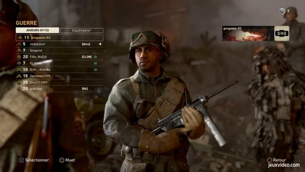 Beta fermée CoD WWII