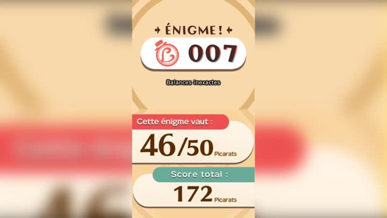 Solution de l'Enigme 007 de L'aventure Layton