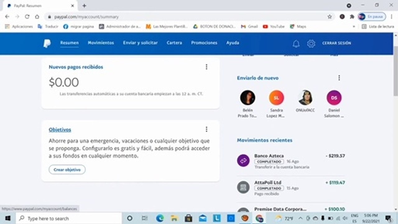 Cómo RECARGAR SALDO a PAYPAL FÁCILMENTE SIN TARJETA (2022)  | Como meter dinero a PAYPAL