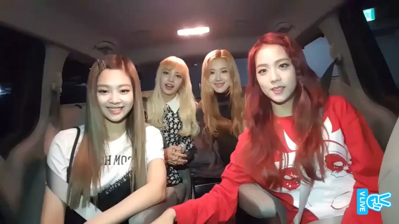 Blackpink First Vlive - English Sub