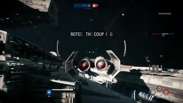 Battlefront II : gamepaly assaut des chasseurs gamescom 2017