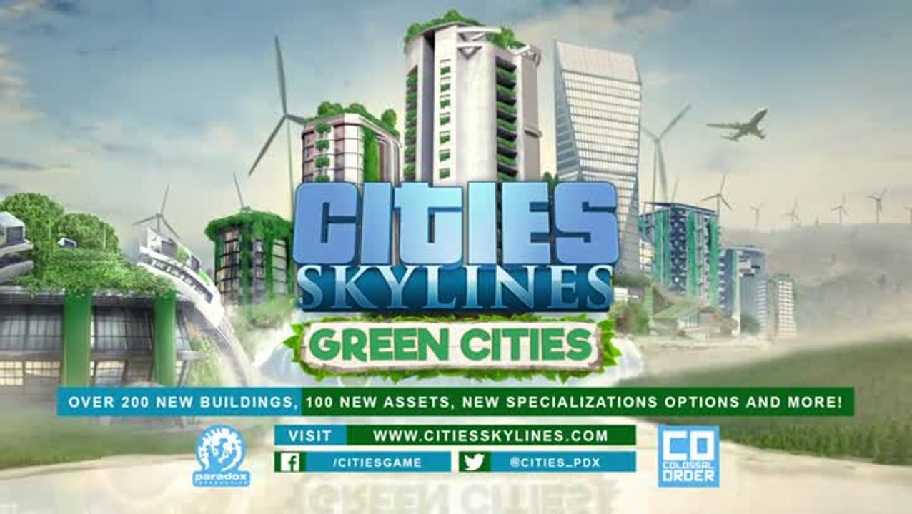 Cities: Skylines - Green Cities Gamescom 2017