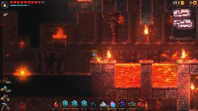 SteamWorld Dig 2 : Détour par le centre de la terre