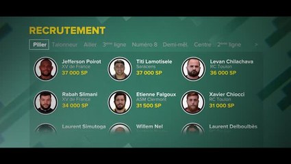 Rugby 18 - Modes Carrière et My Squad