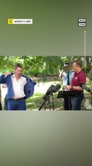 Owl Poops on ASL Interpreter During News Conference