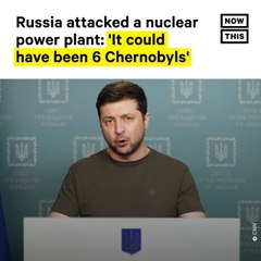 Pres. Zelenskyy Responds to Russia's Attack on Nuclear Power Plant