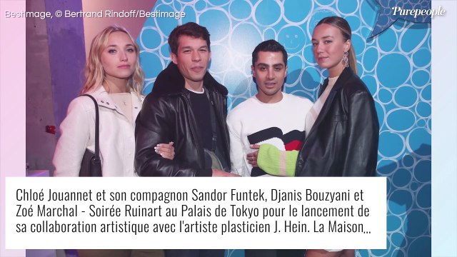 Isabelle Huppert chic, Chloé Jouannet déchaînée avec Sandor Funtek à la soirée Ruinart