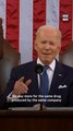 SOTU: Biden Addresses High Prescription Drug Costs