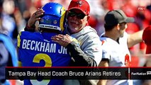 Bruce Arians retires from the Tampa Bay Buccaneers