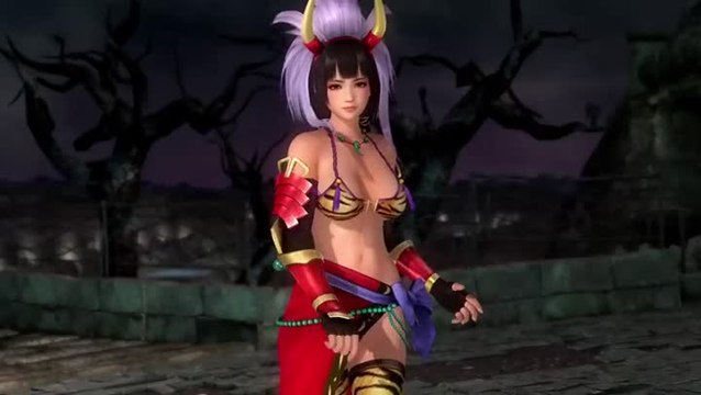 Dead or Alive 5 : Last Round Halloween Trailer