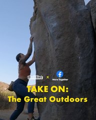 This Rock Climber Found the Perfect Inspiration for Getting Outside