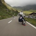 Thrillist Explorers: Longboarding in Swiss Mountain Pass