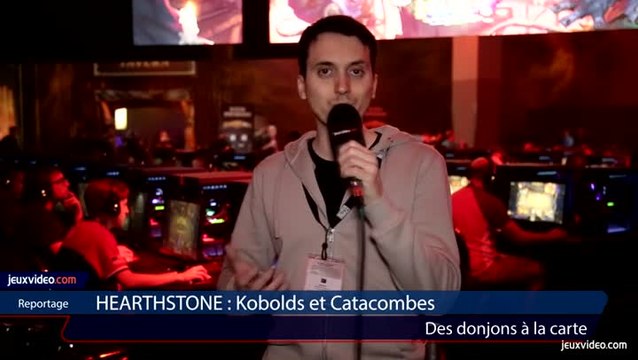 BlizzCon 2017 - HearthStone Kobolds et Catacombes, des cartes et des donjons