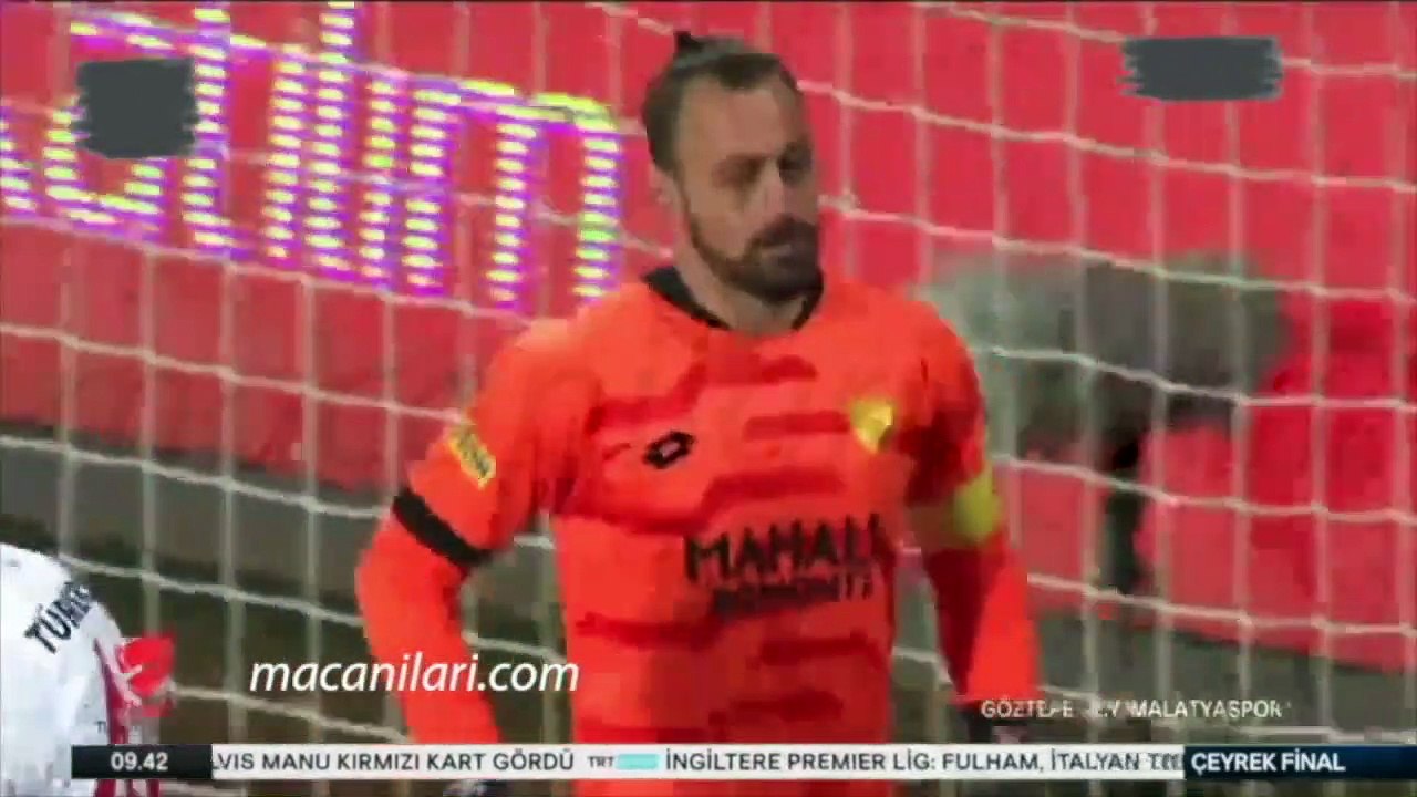 Göztepe 1-0 Evkur Yeni Malatyaspor (Pen. 3-5) [HD] 27.02.2019 - 2018-2019 Turkish Cup Quarter Final 2nd Leg