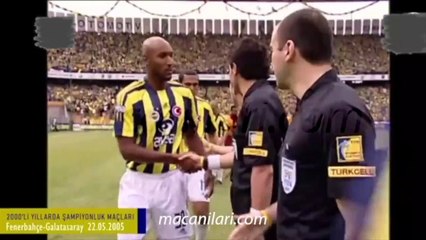 Fenerbahçe 1-0 Galatasaray [HD] 22.05.2005 - 2004-2005 Turkish Super League Matchday 33