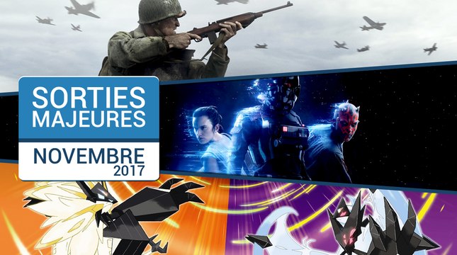 Sorties majeures du mois de novembre