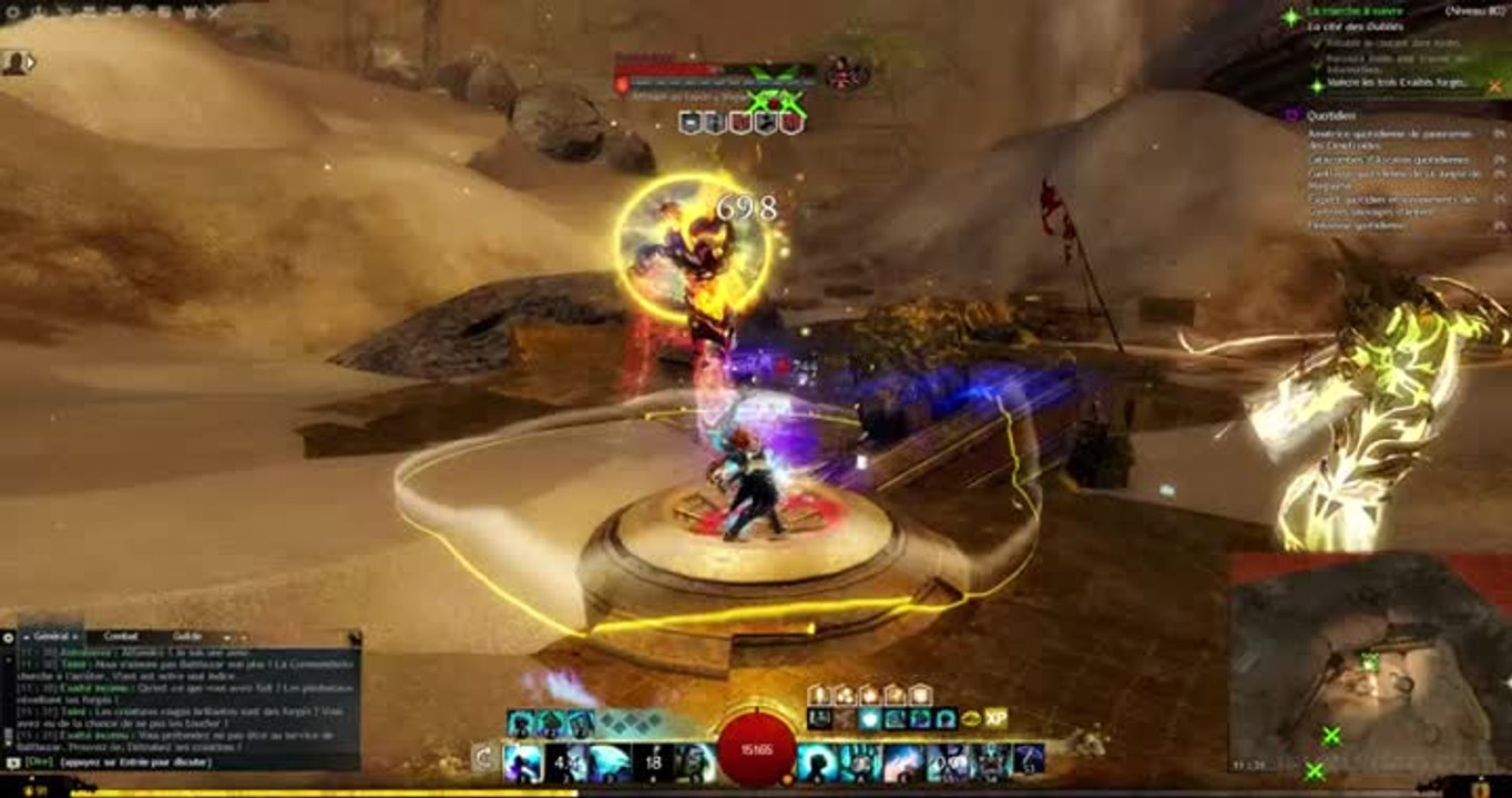 Guild Wars 2 : Path of Fire : On explore un temple englouti