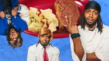 Nuke With Me: Marlon Makes Steak and Mashed Potatoes in his Microwave