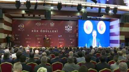 Antalya'ya önem katanlar ödüllendirildi